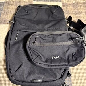 Pakt Everyday 15L backpack & 3L sling
